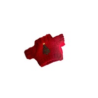 Vêtements de Noël en peluche pour poupées, petits pendentifs, pulls du Nouvel An, accessoires pour chien de compagnie de 14 cm, vêtements, chemises et hauts pour 14 cm et plus
