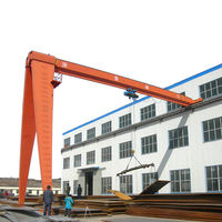 Grue semi-portique à double poutre électrique à commande en cabine, modèle BMG, haute technologie, robuste, à montage supérieur