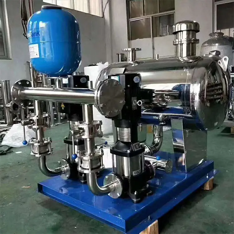 Hotel & home use constant pressure water supply Vertical Multistage automatic control water pump set