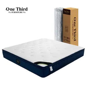 king size orthopädische hybrid-matratze hohe qualität hotel taschenfederkernmatratze in einer box