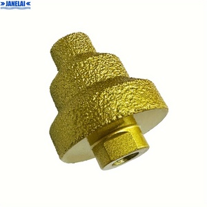 Escariador Cónico <span class=keywords><strong>Multicapa</strong></span> con Recubrimiento de Diamante Janelai, Broca de Bisel de 20-35-50 mm con Rosca M14 - Product Image 1
