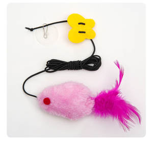 OEM Nouveau Jouet Électrique Écologique pour Animaux de Compagnie, <span class=keywords><strong>Yo</strong></span>-<span class=keywords><strong>Yo</strong></span> à Plumes à Accrocher à la Porte pour le Divertissement Personnel des Chiens, Style Dessin Animé Intelligent, Fêtes - Product Image 3