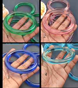 Elegant <b>Resin</b> Bangles For Women With Sleek Design Durable Material And Colorful Finish Perfect For Parties - Product Image 6