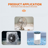 Ventilateur d'extraction universel à induction monophasé Dailor TFM-06 2400 tr/min 110 V/220 V 50/60 Hz et moteur de climatiseur