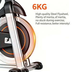 Bicicleta de Spinning Comercial para Uso Doméstico, Bicicleta de Spinning para Ejercicio en Interiores con Pantalla LCD para Pérdida de Peso - Product Image 5