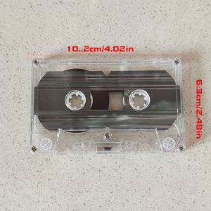 Cinta de casete transparente en blanco para grabación de audio y enseñanza, cinta magnética regrabable de 90 minutos de longitud para uso en estudio doméstico - Product Image 5