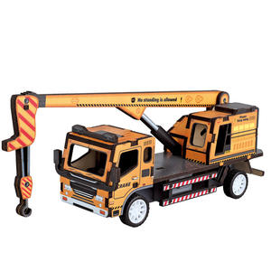 Kit de construcción de modelo de grúa de madera en 3D <span class=keywords><strong>para</strong></span> <span class=keywords><strong>adolescentes</strong></span> de 7 a 14 años, juguete educativo, regalo de montaje, origen Jinhua Zhejiang - Product Image 1