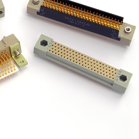 Connecteur Rectangulaire Haute Densité Série XJEC CE22, 102 Contacts, 4 Rangées, Plaqué Or, PCB/Soudure pour l'Électronique Aérospatiale et Aéronautique