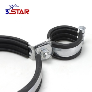 Chất lượng cao nhiệm vụ nặng nề ống khí kẹp với EPDM cao su Thép không gỉ kim loại Metric/inch M8 + 10 - Product Image 2