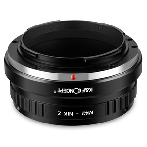 DSLR อะแดปเตอร์เลนส์กล้อง M42แหวนเลนส์เมานต์เลนส์กับ Z7 <span class=keywords><strong>Z6</strong></span> Ni * Kon อะแดปเตอร์ยึดเลนส์แนวคิด K & F - Product Image 5