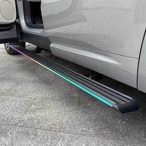 Kit de cuerpo de aleación de aluminio de fábrica Anti-pellizco paso lateral eléctrico negro estribo eléctrico para Chery Tiggo 8 2018 - Product Image 2