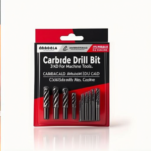 Foret en carbure 3xD non revêtu pour machines-outils - Product Image 2