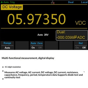 Siglent SDM3065X DMM OEM Garantie 1 an - Product Image 4