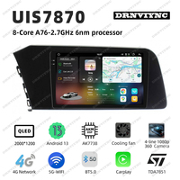 Lecteur Dvd stéréo Android de voiture 9.5 "pour Hyundai Elantra Alantra 2021-2024 Car Video Gps Navigation Carplay Auto DSP 2K Screen