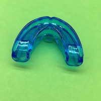 Protège-dents à double bretelles, protège-dents, plateau dentaire pour anti-ronflement avec protection des dents supérieures et inférieures sans ébullition.