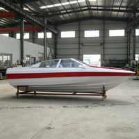 Offre Spéciale Bateau de Course en Fibre de Verre Personnalisé de 5,78 m à Grande Vitesse, Bateau de Pêche Aquatique, Bateau Rapide pour Passagers – Fournisseur Chinois