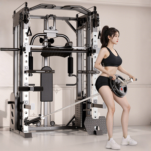 Máquina Smith WENDY, Equipo de Entrenamiento Integral, Equipo Multifuncional para Ejercicio en Casa, Set Combinado con Soporte para Sentadillas - Product Image 5