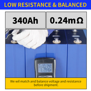 <span class=keywords><strong>New</strong></span> 3.2V 320ah LiFePO4 Pin 340ah 314ah chu kỳ lớp một pin có thể sạc lại DIY 12V 24V 48V RV EV thuyền du thuyền Vans di động gói - Product Image 3