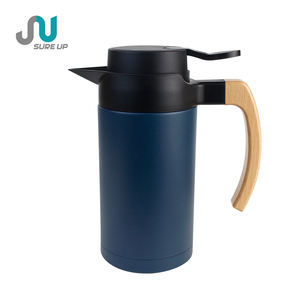 Termo de Acero Inoxidable con Aislamiento Térmico de 24 Horas, Antiderrames, con Agarre Ergonómico y Ecológico para Té o Café - Product Image 1