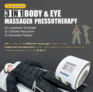 Máquina de Drenaje Linfático por Presoterapia Personalizada de Fábrica, Dispositivo de Masaje Corporal Completo de Alta Calidad con 24 Cámaras de Aire - Product Image 2