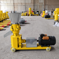 Machine à granulés d'aliments pour volailles de taille moyenne à moteur diesel Henglu, prix d'usine, haute efficacité pour l'utilisation en élevage de poulets et de canards