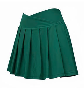 Fabricant OEM Personnalisé Jupe de Golf Sportive pour Femme Taille Haute Mini Plissée Séchage Rapide Nylon Spandex Service de Broderie - Product Image 3