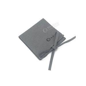 Shero ที่กําหนดเองระดับไฮเอนด์เลียนแบบหนัง Pu เครื่องประดับกระเป๋าหัวเข็มขัดกระเป๋าสร้อยคอแหวนถุงเก็บ - Product Image 5