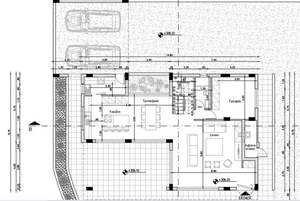 Maison préfabriquée à deux étages de 325 m2, design moderne, maisons préfabriquées avec <span class=keywords><strong>garage</strong></span> de 40 m2 inclus et 4 chambres + 3 salles de bain - Product Image 2