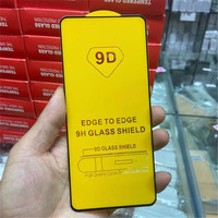 Pelindung Layar Ponsel Redmi Note 10 Pro, Film Kaca Tempered 9D, Layar Penuh Cocok untuk Ponsel Redmi Note 10 Pro