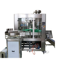 Machine de remplissage électrique pneumatique entièrement automatique de premier ordre, engrenage en acier inoxydable 304/316, remplissage de boissons à haute efficacité