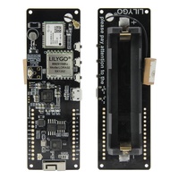 Module GPS sans fil WiFi TTGO T-Beam V1.1 ESP32 LORA 433/868/915/923MHz avec circuits intégrés de support de batterie NEO-M8N 18650
