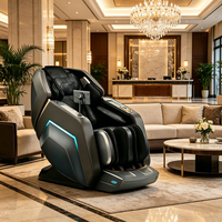 Fauteuil de massage intelligent pliable de luxe YJ-L36 à gravité zéro avec compression par airbags pour tout le corps