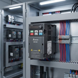 Variador de Frecuencia AC MS300 VFD49AMS23ENSAA, Potencia de Salida 11 KW, Trifásico 230V VFD49AMS23ENSAA Variador de Frecuencia VFD49AMS23ENS - Product Image 1