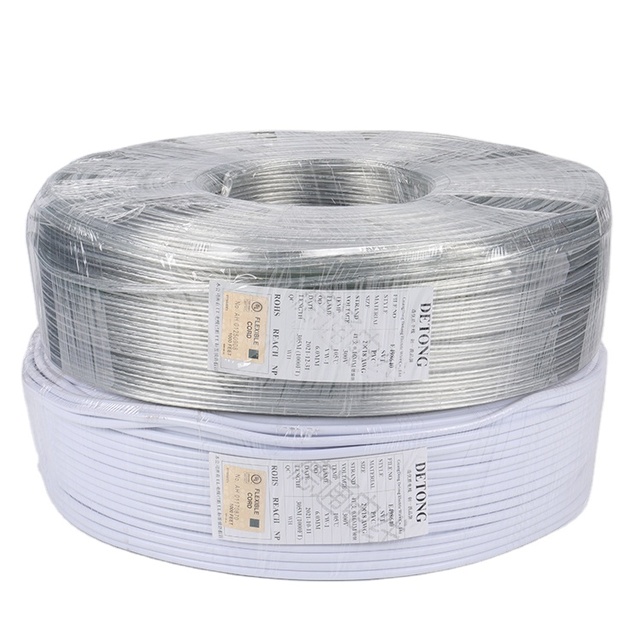 18AWG SVT Flexible Cable 2-5 Cores, Pure Copper Conductor PVC Building Wire, Safe House Wiring Solution, Good Price Bulk Supply