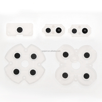 Tampon en Silicone conducteur pour PS4 contrôleur de jeu JDS-050 clavier boutons en caoutchouc conducteur clavier souple clavier bouton étui claviers