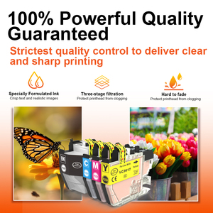 ตลับหมึก LC3617รองรับ topjet <span class=keywords><strong>LC</strong></span> <span class=keywords><strong>3617</strong></span>สีสำหรับเครื่องพิมพ์อิงค์เจ็ท MFCJ-3930DW MFC-J3530DW MFC-J2730DW Brother MFC-J2330DW - Product Image 4