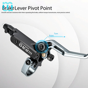SeeMore Düz Gidonlu Yol Bisikleti Hidrolik Disk Frenler Çakıl Arazi Bisikleti 2 Pistonlu İçten Kablo Yönlendirmeli Hidrolik Kaliper Frenler - Product Image 5