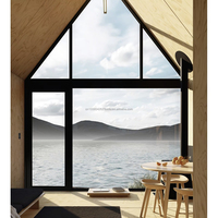 Tiny House Triangulaire Moderne Préfabriquée en Acier Léger, Maison Mobile Démontable en Panneaux Acier et Sandwich pour Usage Hôtelier