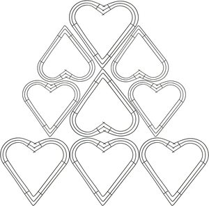 थोक दौर धातु पुष्पांजलि फ्रेम अंगूठी 12 इंच दिल के आकार धातु पुष्पांजलि फ्रेम शादी के लिए क्रिसमस की सजावट - Product Image 6