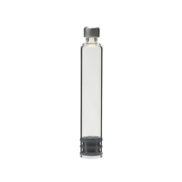 Cartouche en verre borosilicate transparent de 3 ml, type I USP, emballage liquide cosmétique écologique