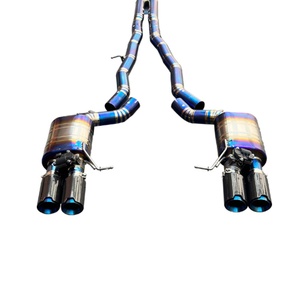 ท่อไอเสียไทเทเนียมคุณภาพสูงสำหรับ BMW 650  ระบบไอเสียแบบ Catback ผลิตตามสั่ง OEM ผลิตในประเทศจีน - Product Image 2