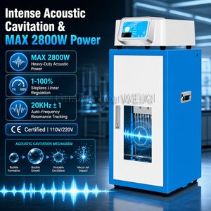 Disruptor Ultrasónico de Laboratorio de 4-48 Canales, 2800W, 20KHz, para Extracción de Células/DNA/RNA/Proteínas, Dispersor de Nanotubos de Grafeno, Homogeneizador - Product Image 4