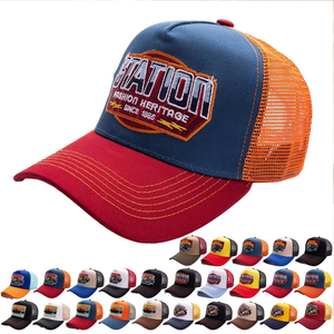 Cappellino da Baseball Personalizzato con Ricamo 3D, Retro in Rete, 5 Pannelli, Snapback Unisex, OEM - Product Image 1