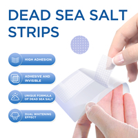 Kit de Tiras Blanqueadoras de Dientes con Sal del Mar Muerto y Peróxido de Hidrógeno, No Tóxico y Popular, Ayuda a Blanquear los Dientes sin Problemas de Sensibilidad