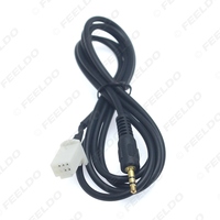Câble Audio de voiture 3.5MM Jack mâle AUX-IN prise Audio pour Suzuki SX4 Grand Vitara Swift Jimny adaptateur de fil d'extension