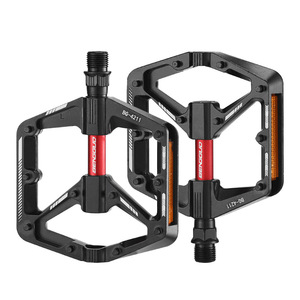 Pédales de vélo Yueli en alliage d'aluminium, double roulement, antidérapantes, pour vélo de route et VTT BG 4211 - Product Image 3