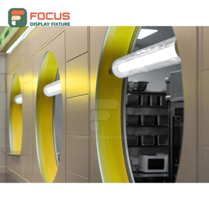 Durable Coffee Merchandise Display Rack Matte Wood Finish Coffee Syrup Display Bagged Coffee Display Rack - Product Image 3