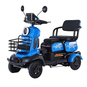 Triciclo de Estilo Retro para Adultos, 60V 800W, Scooter de Movilidad de Tres Ruedas con Canasta de Almacenamiento, Alcance de 50-200KM, Carga de 300-500KG - Product Image 3