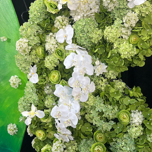 Зелено-белая декоративная стена в виде бабочек для свадеб и вечеринок, реквизит для оформления - Product Image 4