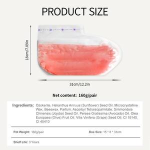 Traitements intensifs pour les pieds à la <span class=keywords><strong>paraffine</strong></span>, à l'aloe vera, au miel, à la rose, à la vitamine C, au collagène, à l'huile de noix de coco, vegan, perle pour usage domestique - Product Image 5